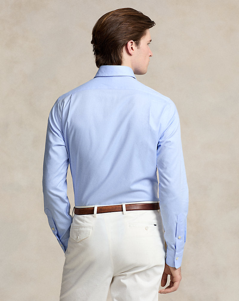 Regent Slim Fit Textured Shirt 3183c Blue/White