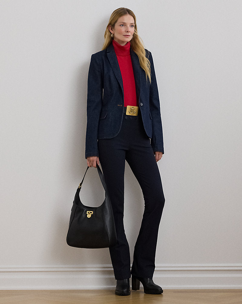 Denim Blazer Rinse Wash
