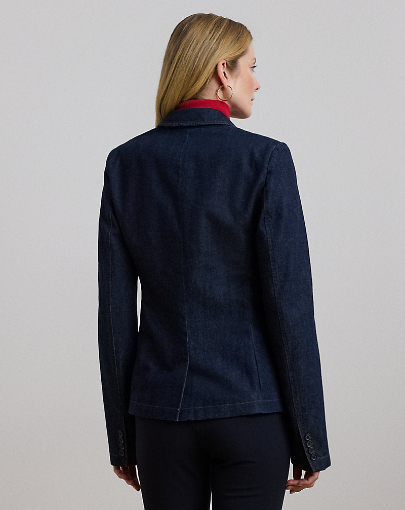 Denim Blazer Rinse Wash