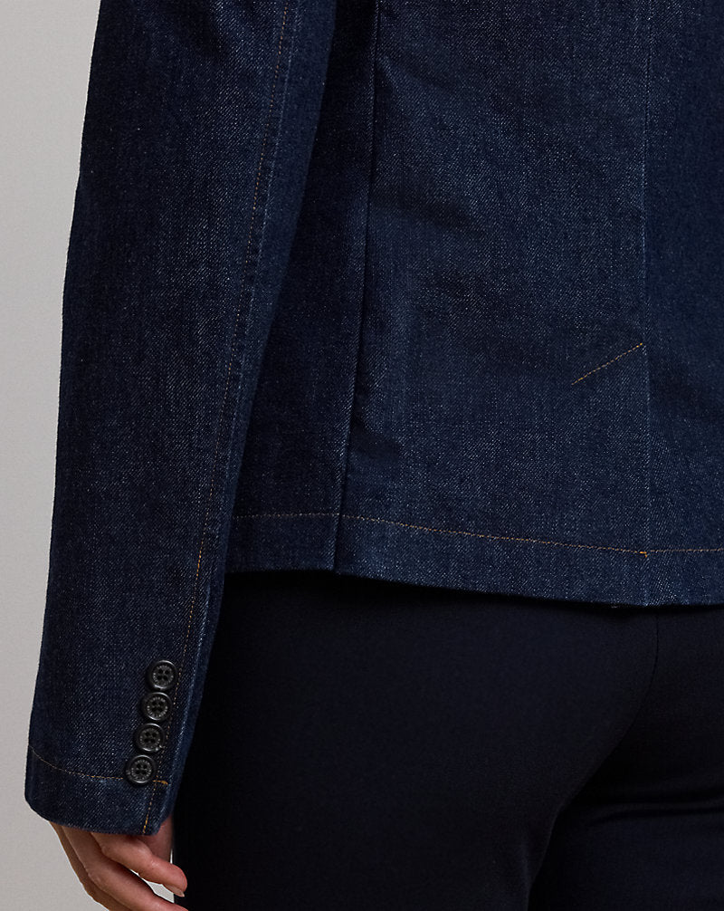 Denim Blazer Rinse Wash