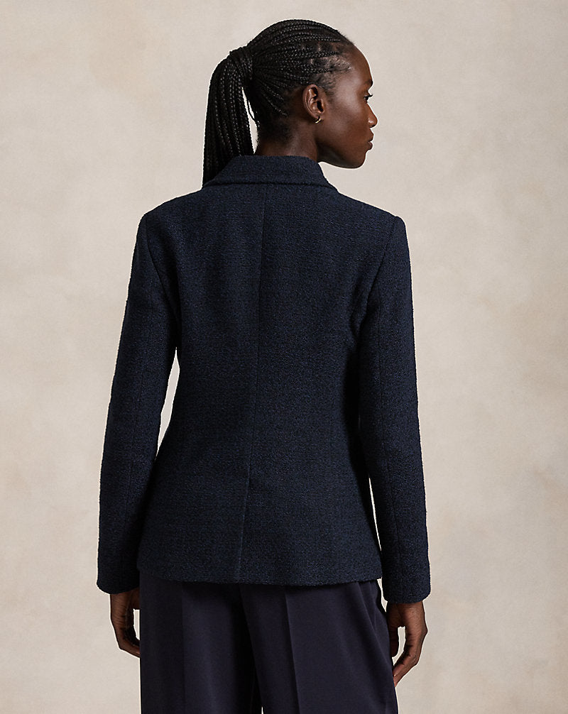 Boucl¨¦ Blazer Navy