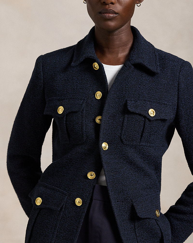 Boucl¨¦ Blazer Navy