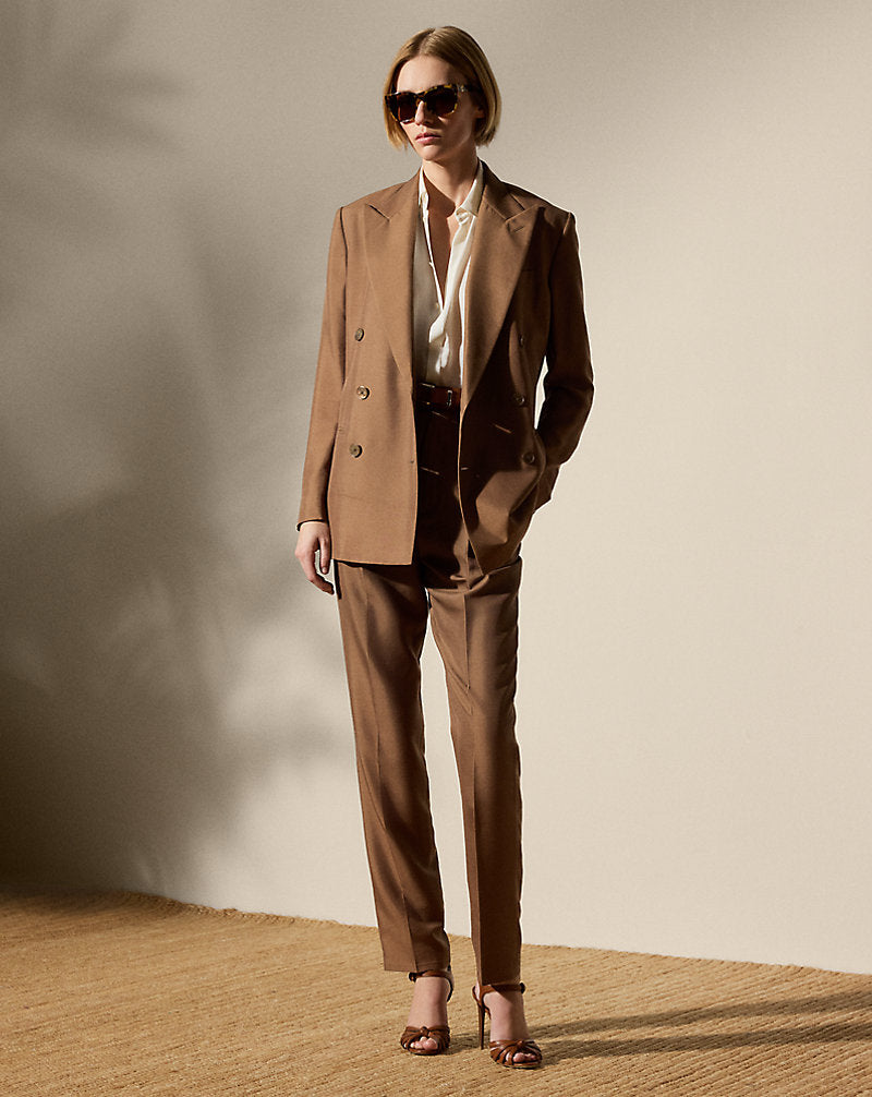 Timothy Silk Shantung Jacket Cocoa