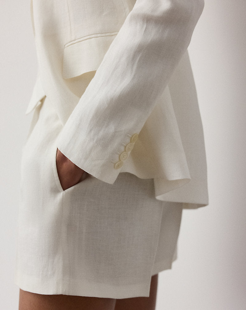 Parker Linen Jacket Cream