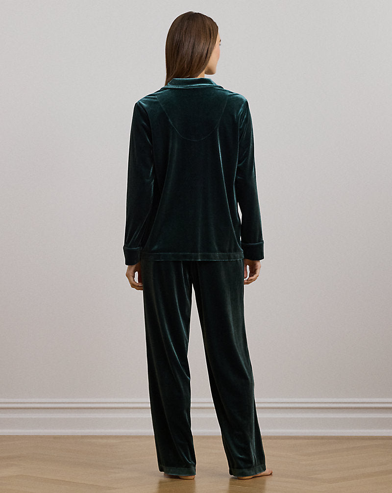 Velvet Sleep Set Emerald