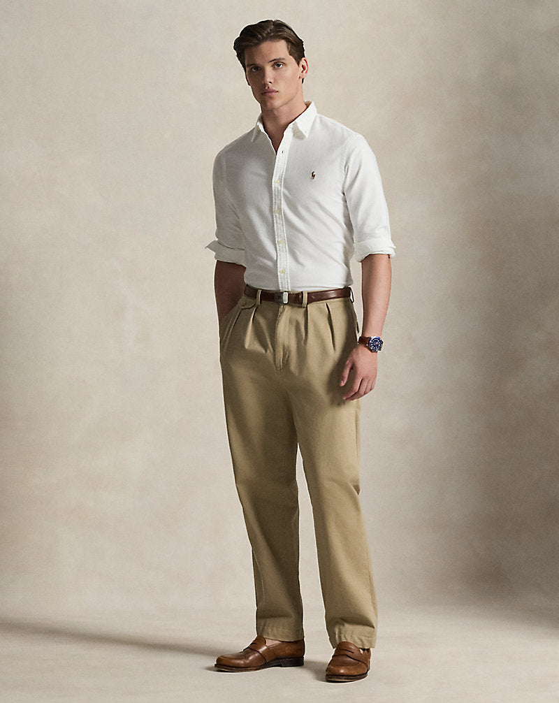 Slim Fit Oxford Shirt White