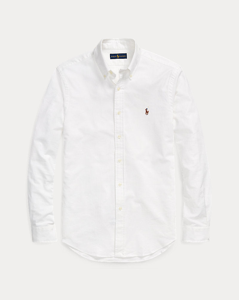Slim Fit Oxford Shirt White