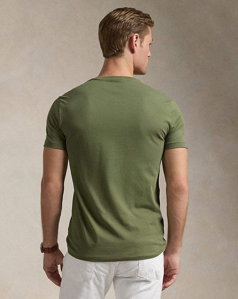 Custom Slim Fit Crewneck T-Shirt Garden Trail