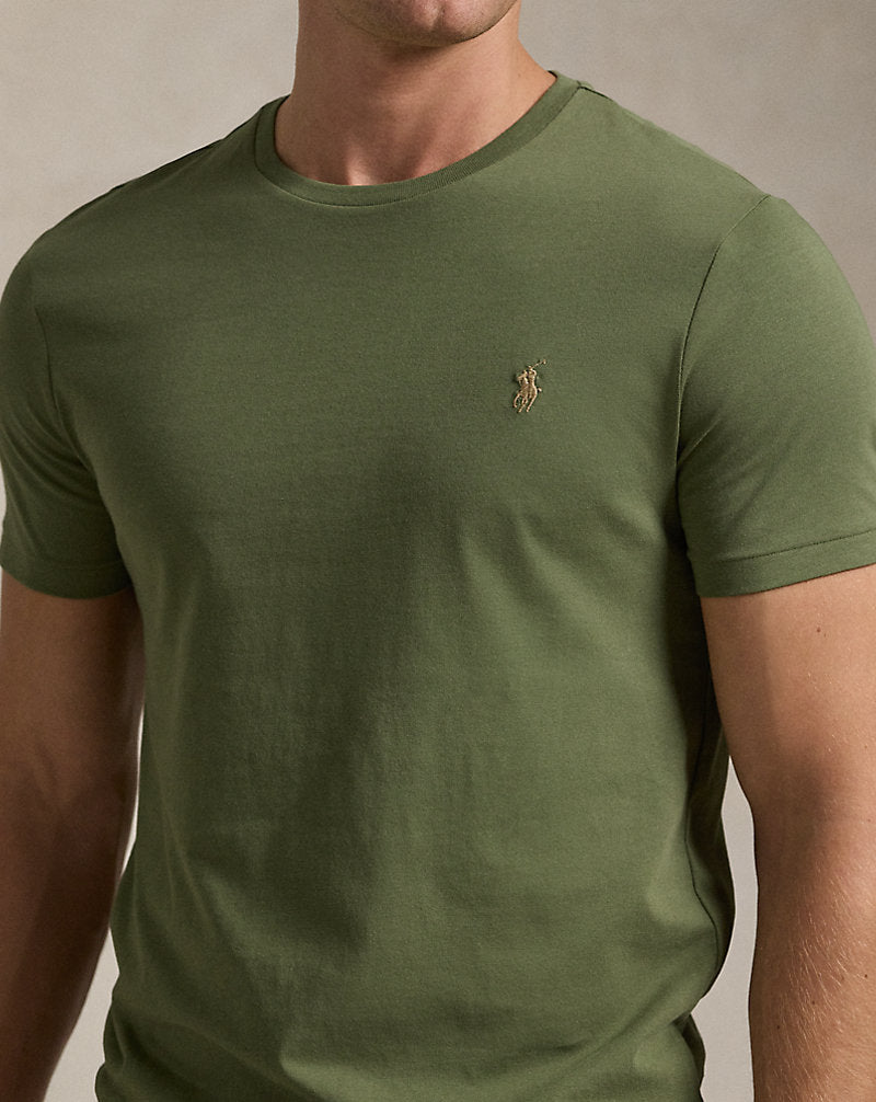 Custom Slim Fit Crewneck T-Shirt Garden Trail
