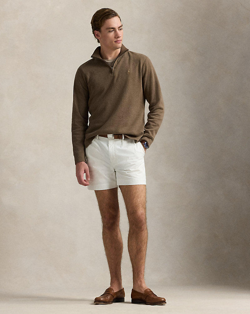 Estate-Rib Quarter-Zip Pullover Cedar Heather