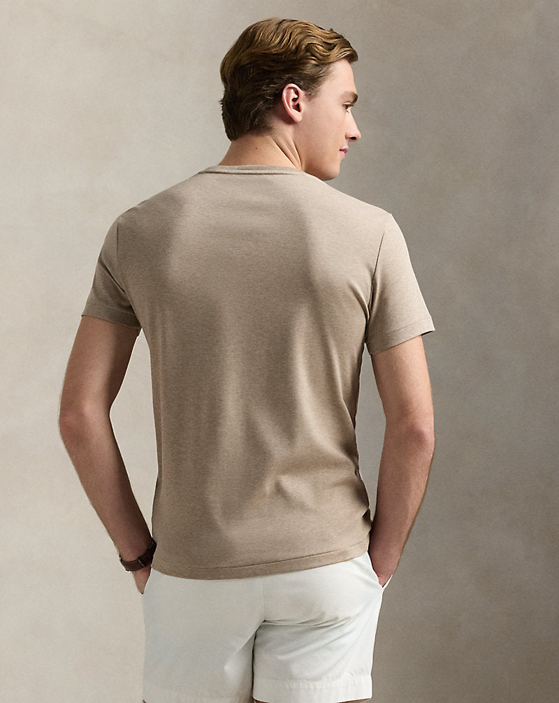 Custom Slim Fit Soft Cotton T-Shirt Adirondack Heather