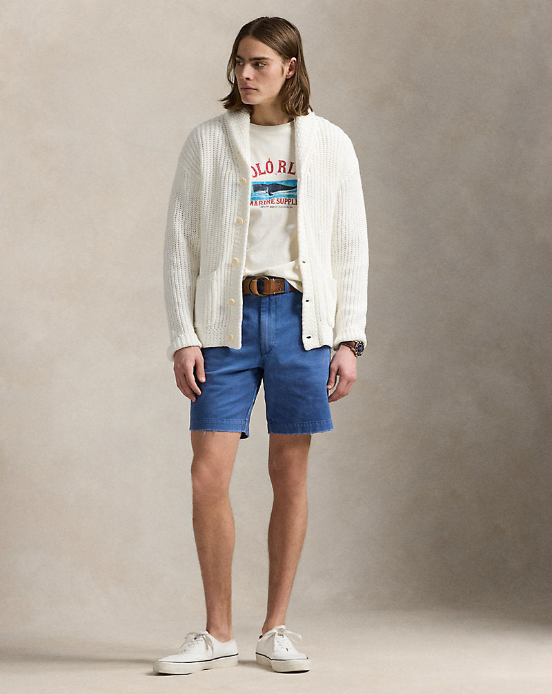 Salinger 20-cm Straight Fit Chino Short Old Royal
