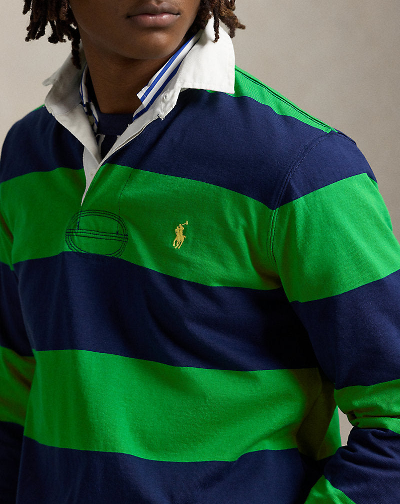 The Iconic Rugby Shirt Newport Navy/Bright Clove