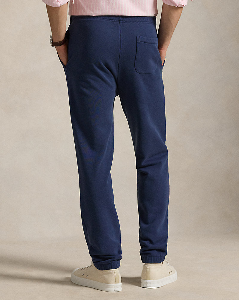 Loopback Fleece Tracksuit Bottoms Cruise Navy