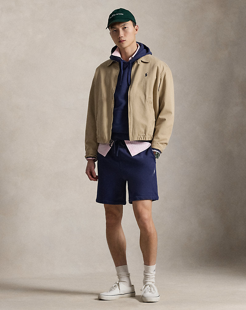 16.5 cm Loopback Fleece Short Cruise Navy