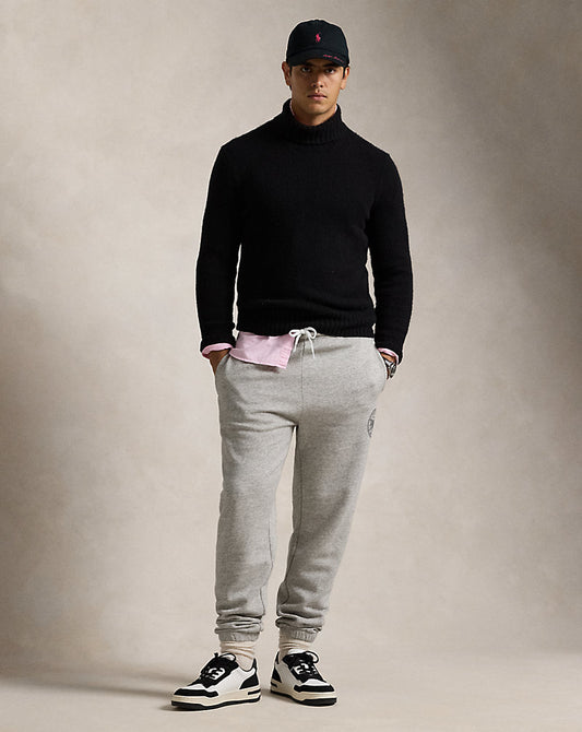 Pink Pony Tracksuit Bottoms Dark Vintage Heather