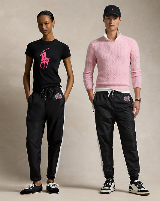 Pink Pony Warm-Up Trouser Polo Black/Ceramic White