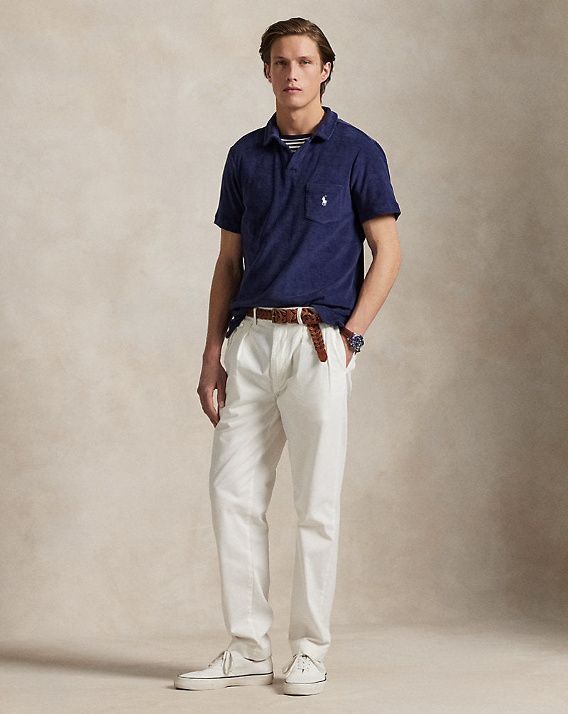 Terry Polo Shirt Newport Navy
