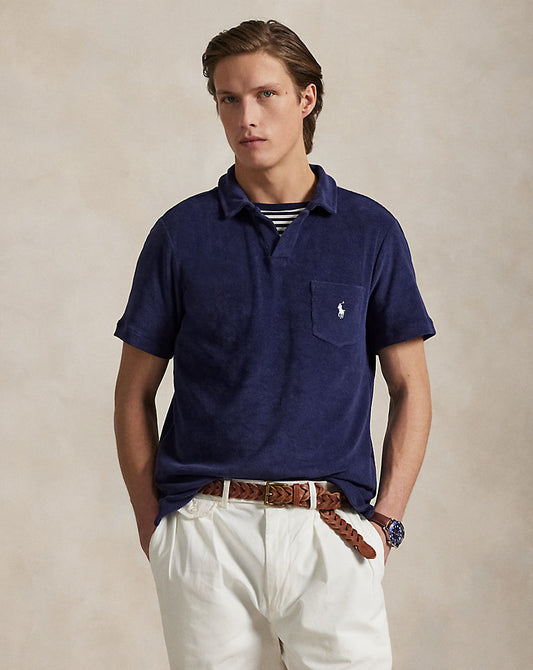 Terry Polo Shirt Newport Navy