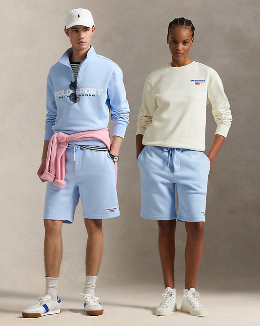 Polo Sport Fleece Short Bluebell/White