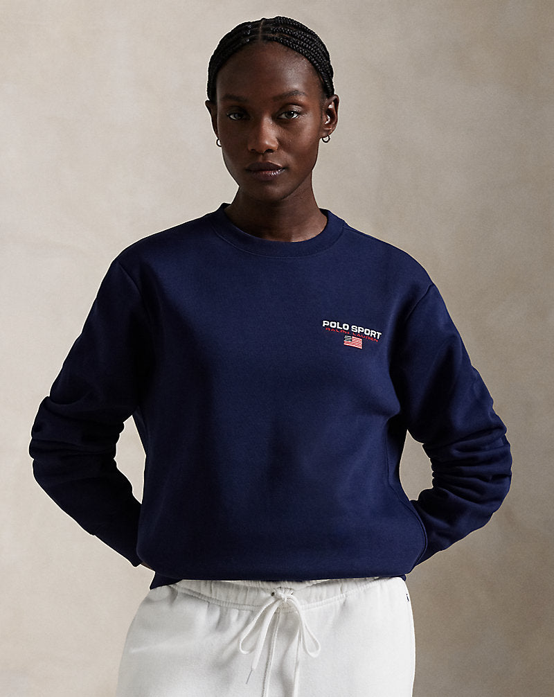 Polo Sport Fleece Sweatshirt Cruise Navy/White