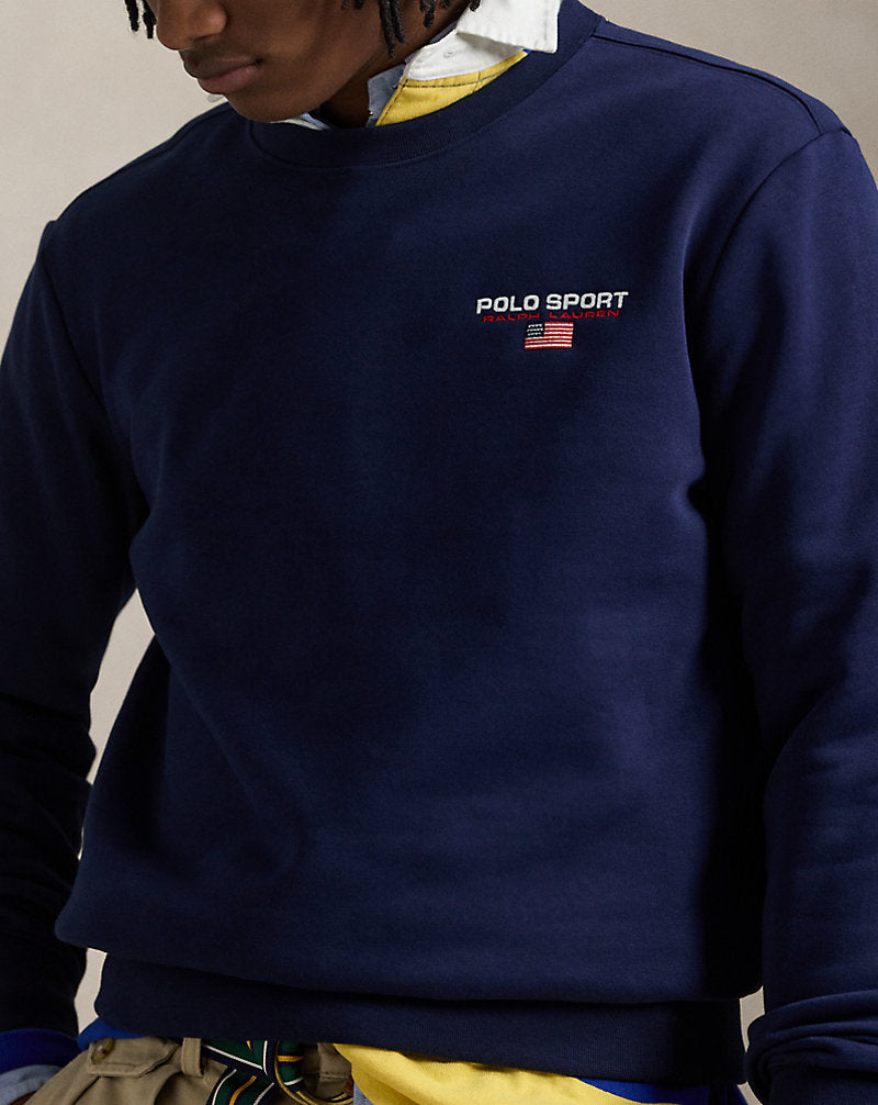 Polo Sport Fleece Sweatshirt Cruise Navy/White