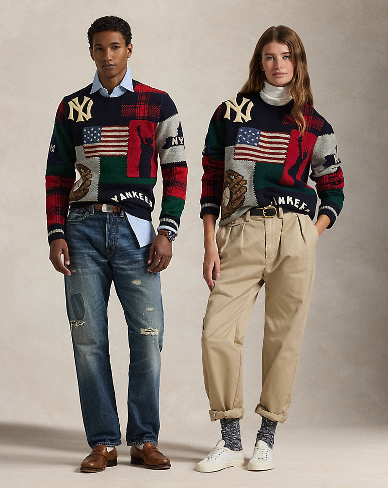 Polo  Yankees Jumper Navy Combo