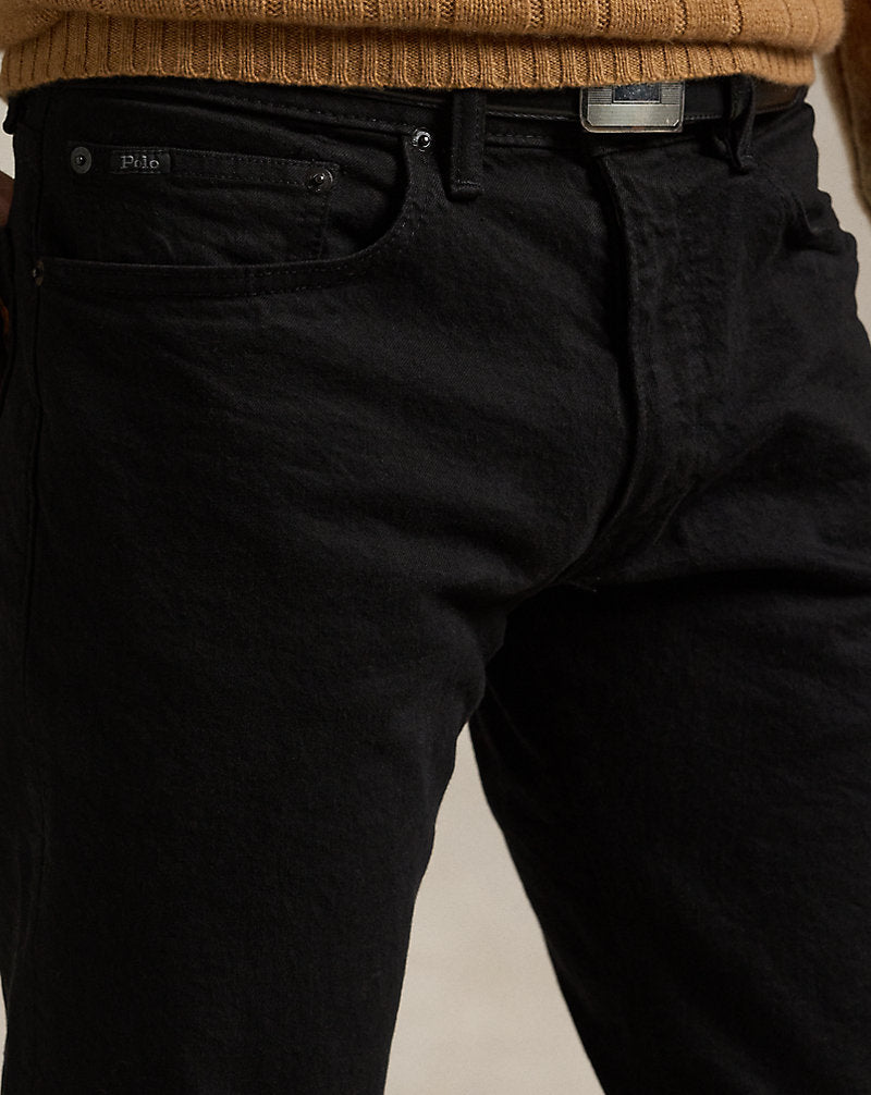 Sullivan Slim Polo Pony Stretch Jean Hdn Black