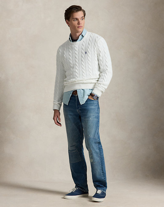 Heritage Straight Distressed Jean Isle Royale