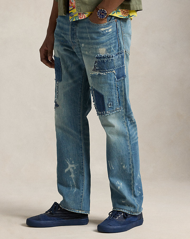 Vintage Classic Distressed Jean Ha'Ena