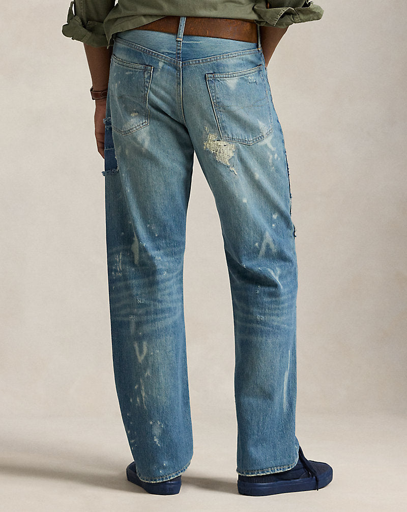 Vintage Classic Distressed Jean Ha'Ena