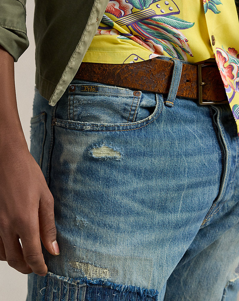 Vintage Classic Distressed Jean Ha'Ena
