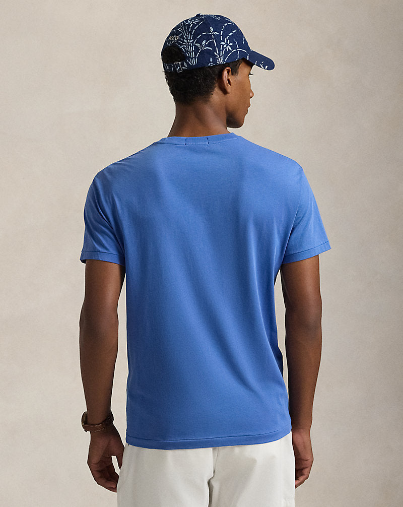 Classic Fit Polo Bear Jersey T-Shirt Nw Iris Blu Sw Explr