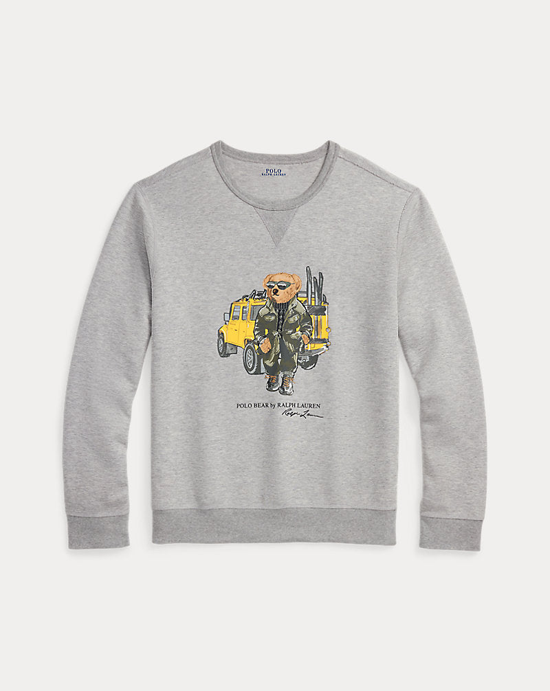 Polo Bear Double-Knit Sweatshirt Andover Htr Defender