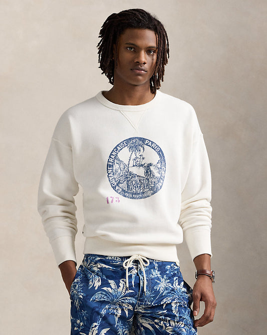 Vintage Fit Fleece Graphic Sweatshirt Nevis