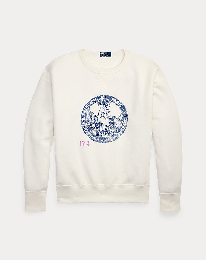 Vintage Fit Fleece Graphic Sweatshirt Nevis