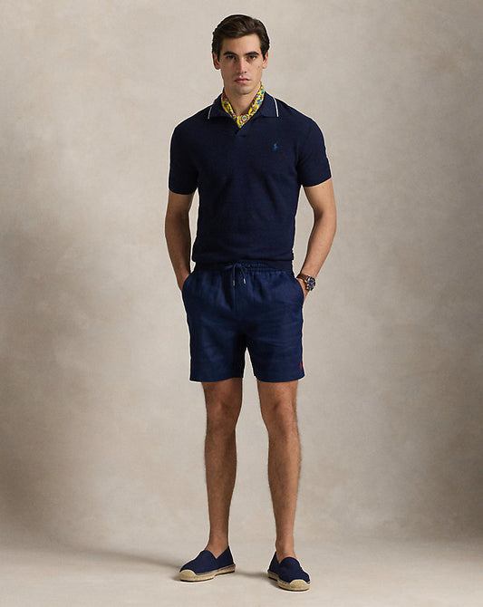15 cm Polo Prepster Linen Short Newport Navy