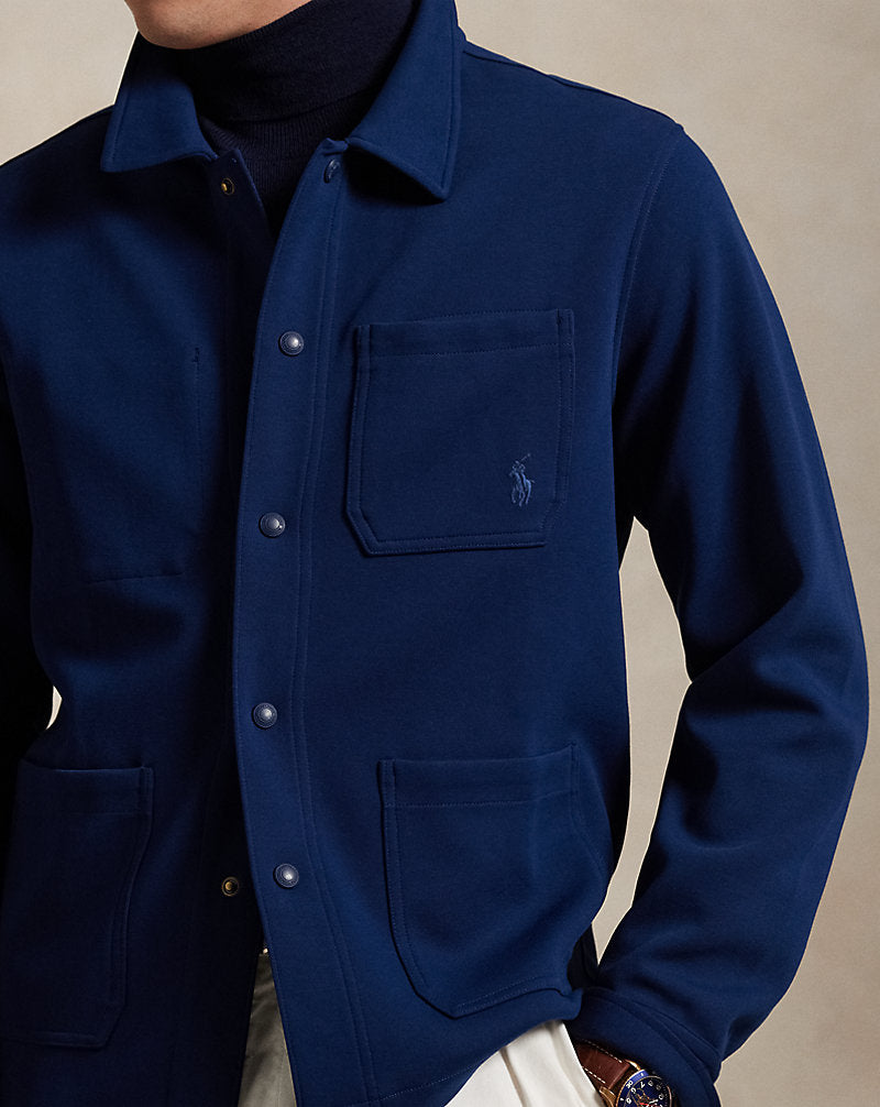 Double-Knit Overshirt East Side Royal
