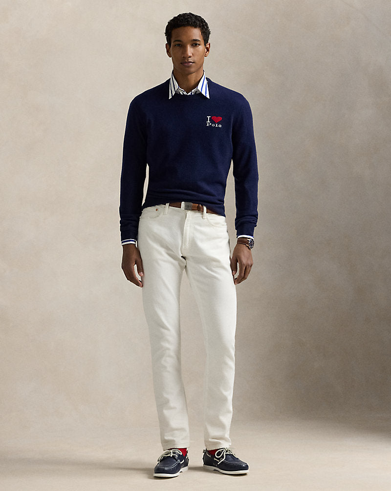 The I Heart Polo Cashmere Jumper Navy Combo