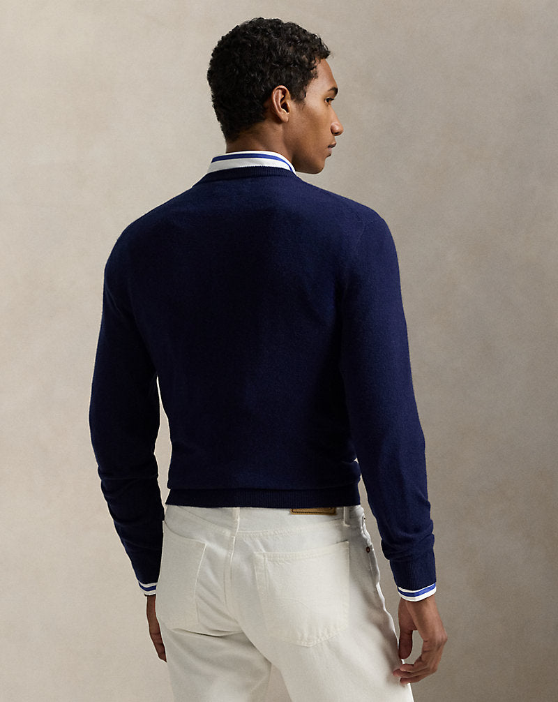 The I Heart Polo Cashmere Jumper Navy Combo