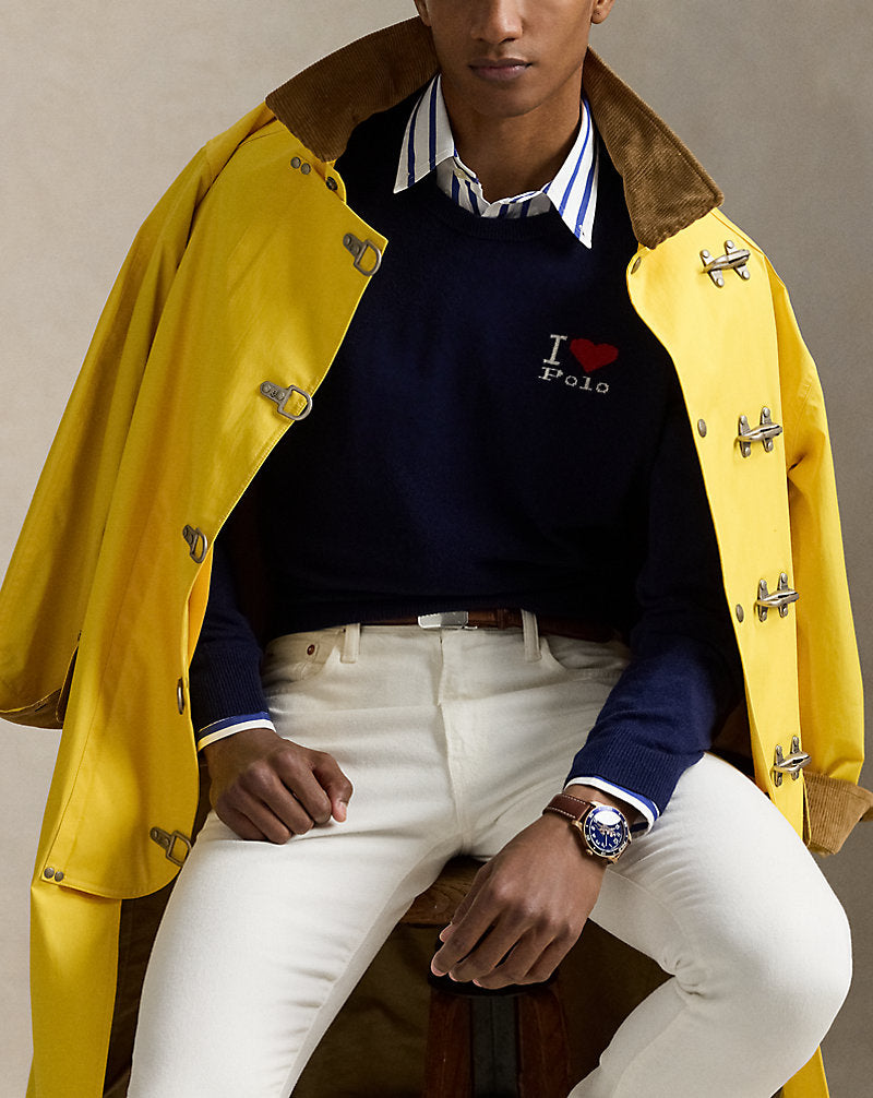 The I Heart Polo Cashmere Jumper Navy Combo