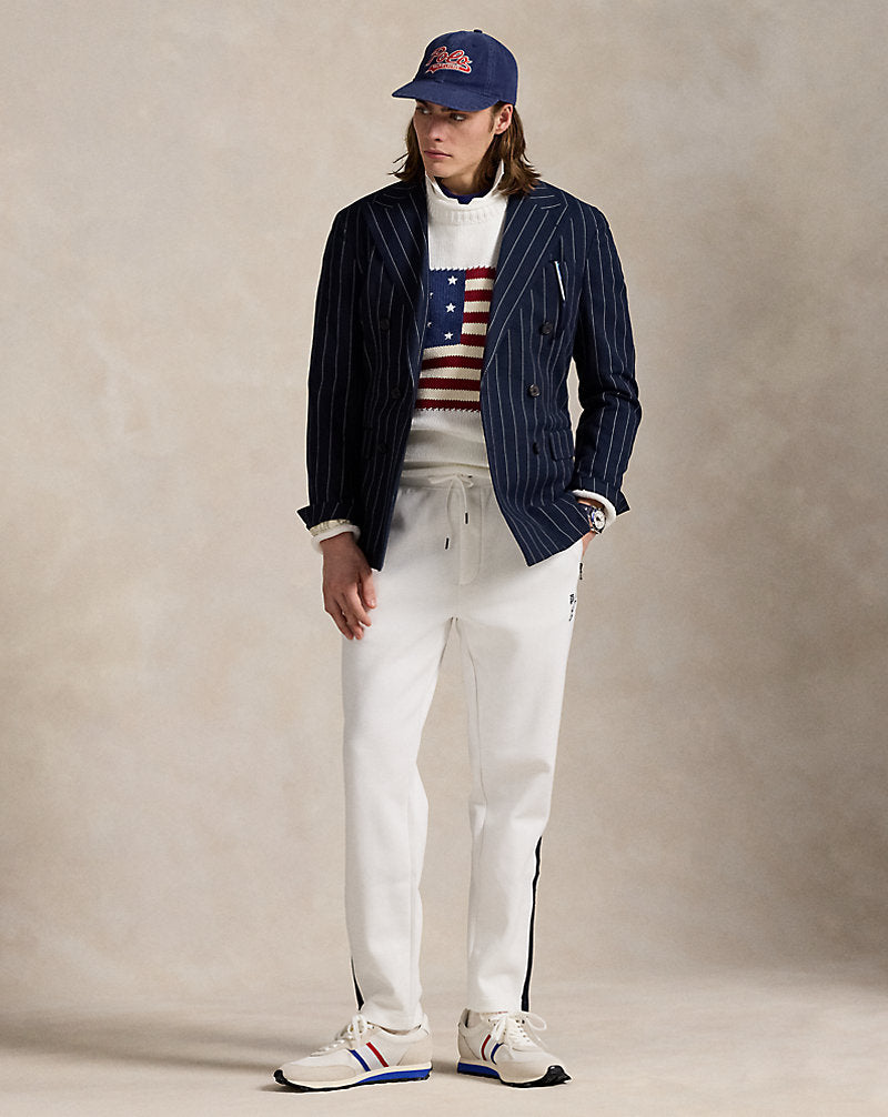 The I Heart Polo Flag Jumper Deckwash White