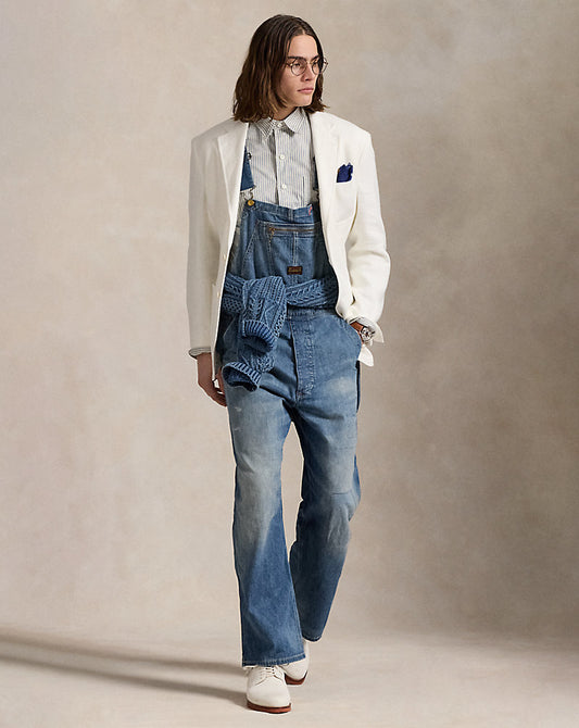 Distressed Denim Overall Eastville