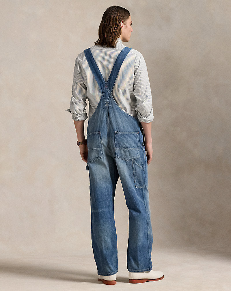 Distressed Denim Overall Eastville