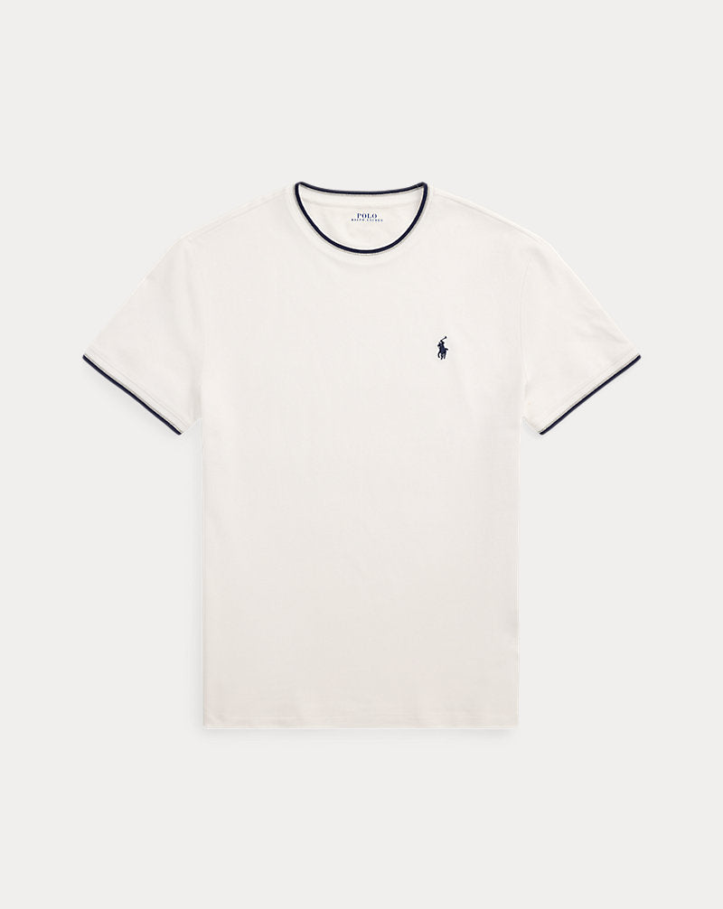 Classic Fit Stretch Mesh T-Shirt White