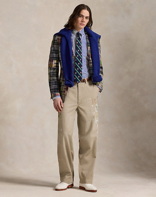 The Big Chino Straw Khaki/Stencil