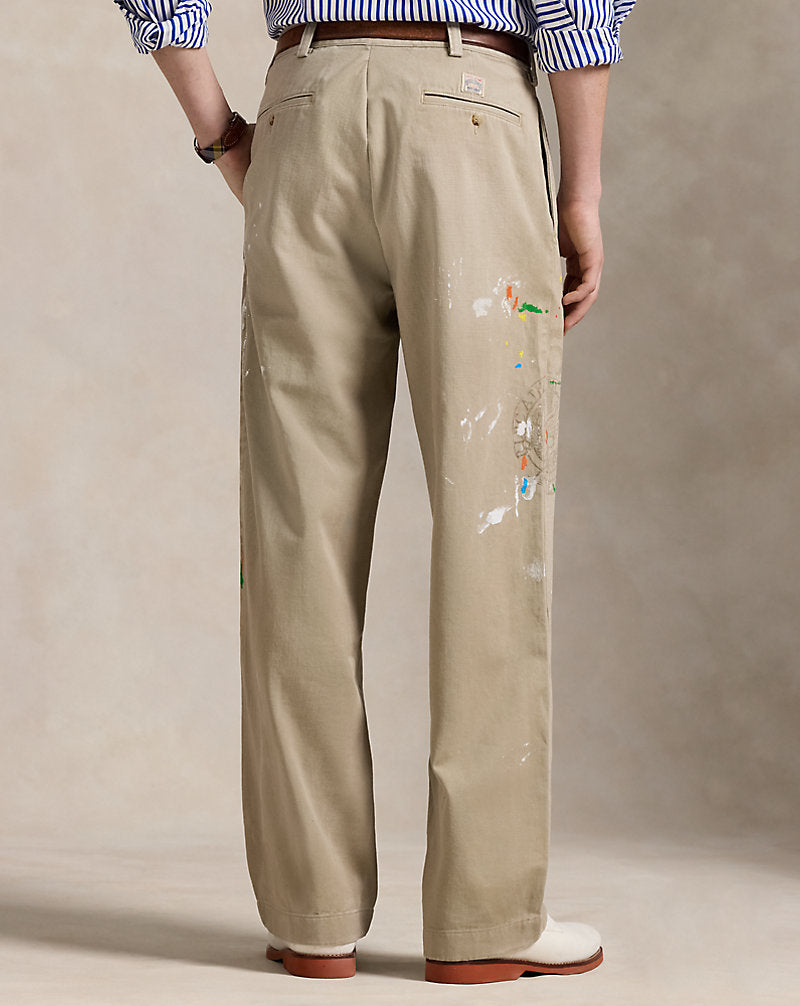 The Big Chino Straw Khaki/Stencil