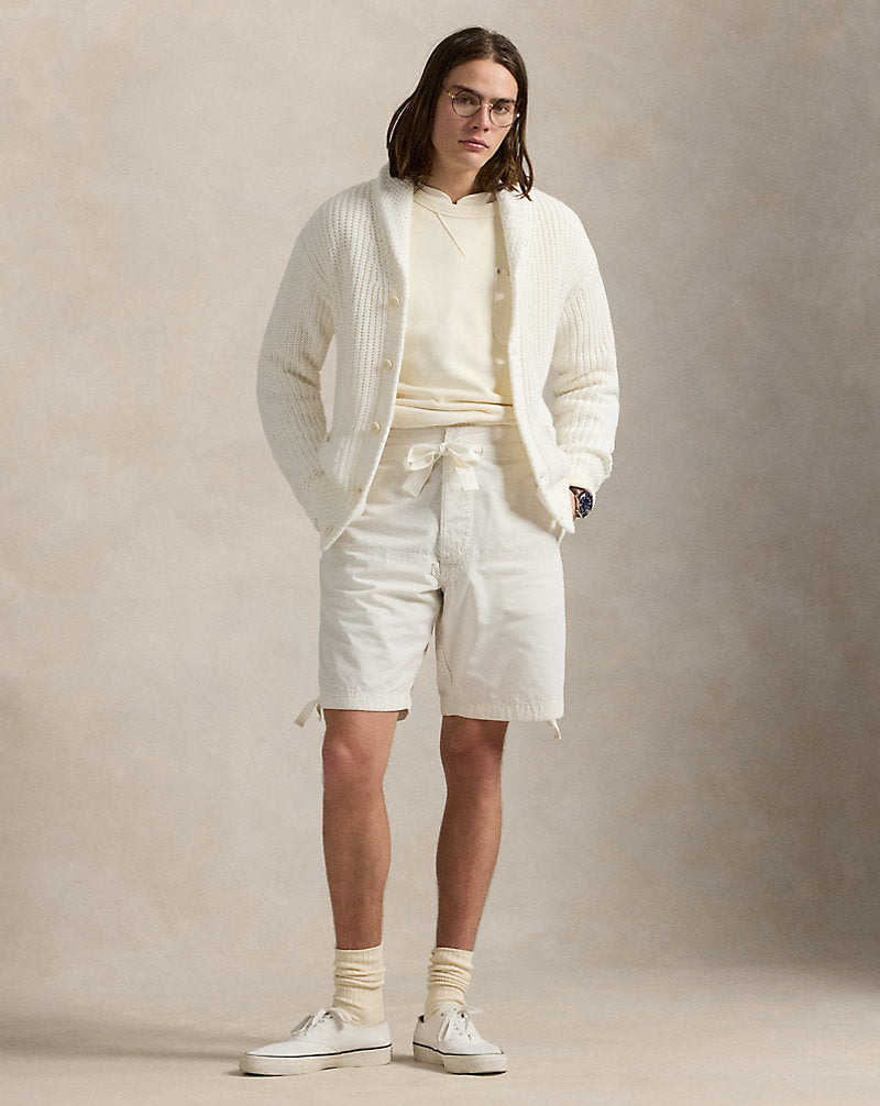 24 cm Beachcomber Relaxed Fit Short Deckwash White