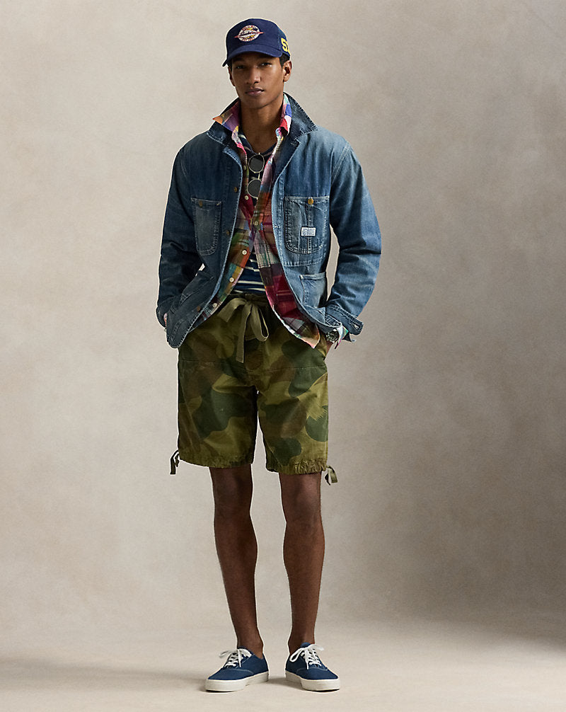 24 cm Beachcomber Relaxed Fit Short Paint Stroke Camo