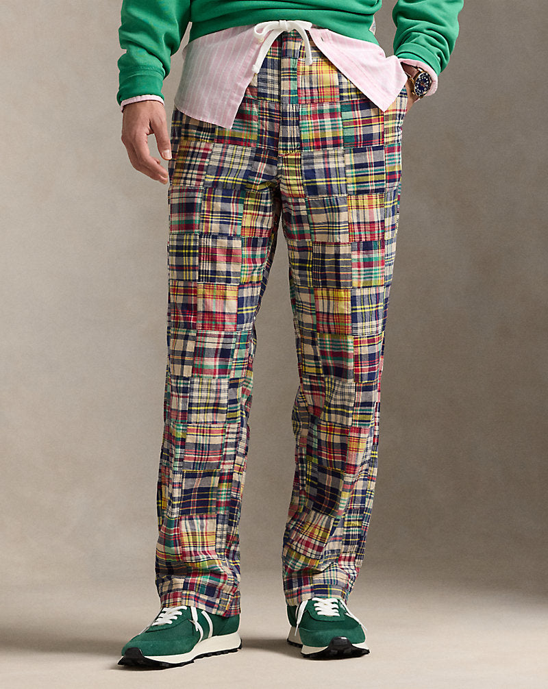 Polo Prepster Madras Easy Trouser Madras Patchwork